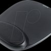 62386 Mouse pad with gel, black
