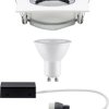 Lampa łazienkowa do zabudowy Paulmann 92904 7 W GU10 460 lm IP65 230 V aluminium, cynk biały (matowy), chrom