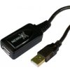 Kabel USB Złącze A USB A Złącze B USB A dł. 15m Przewód przedłużający USB USB 2.0