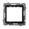 AS Adapter podtynkowy systemu OSPEL 45 do serii As czarny metalik AP45-1G/m/33