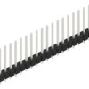 Pin header, 20 pole, pitch 2.54 mm, straight, black, 10054281