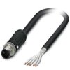 Przewód czujnik-siłownik ze złączem Złącze M12 liczba rdzeni 5 długość 5m Rodzaj A Męskie