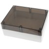 Hammond 1554YA2GYSL Watertight PC Enclosure, Smoked Lid 300 x 240 x 120, Grey