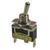 Przełącznik; dźwigniowy; T-13CS; 3*1; ON-OFF-ON; 1 tor; 3 pozycje; bistabilny; na panel; konektory 6,3x0,8mm; 15A; 250V AC; czar