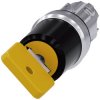 Siemens 3SU10504JF110AA0 3SU1050-4JF11-0AA0 Przełącznik kluczykowy 1 x 90 ° IP66, IP67, IP69/IP69K 1 szt.