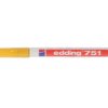 Pisaki do opisywania ręcznego odporne na ścieranie i wodę PLC-YL 1-2mm żółty E04ZP-01090500403 /5szt./