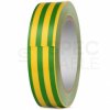Taśma izolacyjna PVC 15mm x 10m ERKO żółto-zielona