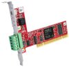 Karta szeregowa, 5-stykowy COMBICON, l. portów: 1, magistrala: PCI