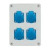 Rozdzielnica Stacjonarna R-Box 190 4X250v Ip44 B.1203