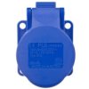 Gniazdo Tablicowe 16A 3P 230V /75X75/ Niebieskie Ip44 313-6F5