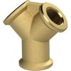 Distributor, L 53.5 mm, 60 bar, brass, for hose, 112604