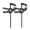 Zestaw zacisków Bessey otwarcie szczęk 110mm głębokość szczęk 40mm Szybki zacisk