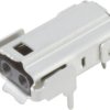 Harting 09452812810333 Złącze męskie PCB Łączna ilość styków: 2 1 szt.