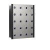 Dzwonek elektromechaniczny dwutonowy 85dB 230V AC antracyt/srebrny 412 SUB10000329