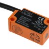 Czujnik zbliżeniowy Indukcyjny 2 mm ifm electronic Wpuszczany 10 → 36 V dc długość 27.8mm w obudowie prostokątnej