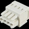734-104 CAGE-CLAMP female multi-point connector, mini, RM 3.5, 4-pin