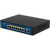 Switch PoE Desktop 10x port RJ45 (8x PoE+ Fast Ethernet 100Mb/s i 2x Uplink Gigabit Ethernet ) przełącznik niezarządzalny CAMVI