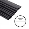 9mm x 1.2m Black Heat Shrink Sleeve