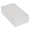 Obudowa uniwersalna z panelami bocznymi 59,5 mm × 109,0 mm × 28,0 mm z ABS, kolor jasnoszary Z76J KRADEX