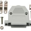 Obudowa wtyku D-SUB, 25 pin; szara