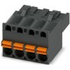 Wtykowy blok zaciskowy, seria: 5/4-ST BK, FKCT 2 4-pinowe raster 5 mm 1-rzędowe Powierzchnia Phoenix Contact