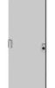 Door, double beard, hinge left, rectangular, sheet steel, (W x H) 350 x 2000 mm, light gray, 8PQ2197-0BA03