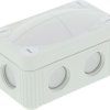 Skrzynka przyłączeniowa Wiska COMBI 206 LG, IP66, (D x S x W) 85 x 49 x 51 mm, szaro-biały (ral 7035), 1 szt.