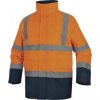 Kurtka ostrzegawcza 5 w 1 z poliestru oxford powlekanego PU SPEED, kolor: ​pomarańczowy fluo-granatowy, rozmiar: 4XL / SPEEDOM4X