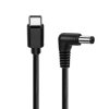 Kabel USB-C do DC 5V/3A, 1m czarny 78972
