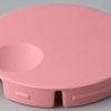 Front cap, with finger recess, coral, CK, for rotary knobs size 40, A3240103
