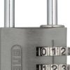 Kłódka z zamkiem szyfrowym Abus ABVS46622, aluminiowa, 31,5x65x15,5 mm, tytanowa
