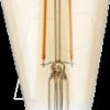 LT276425005 E27 LED lamp, 2.9 W, 250 lm, 2200 K, filament, dimmable