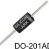 BY299 soft recovery fast switching rectifier (DO-201) - PEC