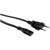 Value 19.99.2089 Mains Cable Black 1m For Notebooks Monitors Appliances