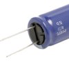 Kondensator 1000μF 50V dc Radialny, Otwór przelotowy CHEMI-CON roztaw: 7.5mm 16 x 25mm