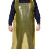 Fartuch, 1.48m, Fartuch, Unisex, 69cm, Żółty, Odporne na ciecze, Polietylen, Reldeen