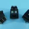 KCD4-B 16A/250V BLACK (ON)-OFF-(ON)