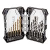 Zestaw wierteł 15 szt. - HSS 2, 2.5, 3, 4, 5, 6, 8 mm, do betonu 4, 5, 6, 8 mm, do drewna 4, 5, 6, 8 55H220