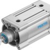 Siłownik pneumatyczny z tłoczyskiem skok: 80mm Festo Ø 100mm dwustronnego działania Action DSBC-100-80-PPSA-N3