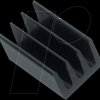 ICK SMD A 13 SA Heat sink 13mm 63 K/W black anodised