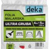 FOLIA MALARSKA ULTRA GRUBA CZARNA 4*5M 1500G