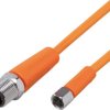 ifm Electronic EVT248 Linia połączenia EVT248, piny: 4, 4, 0.3 m, 1 szt.