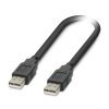 Phoenix Contact Kabel USB Męski Złącze A USB typu A Złącze B USB typu A Męski dł. 5 m USB 2.0 kolor: Czarny