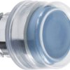 Schneider Electric ZB4BP68 ZB4BP68 Element czołowy dla przycisku resetowalny (Ø) 22 mm nieoznakowany chrom, niebieski 1
