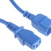 Przewód zasilania złącze A: IEC C13 złącze B: IEC C14 5m 10 A 250 V 1mm2 Niebieski