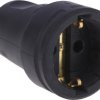 Złącze sieciowe Gniazdo Montaż na kablu 2P Typ F - niemieckie Schuko 16A