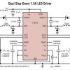 Dual Step-Down 1.5A LED Driver
