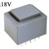 Transformator zalewany; 230VAC; 2x 18V; 2x 0.97A