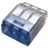 Konektor szybkozłączka QLX 3 x 2mm2 transparentna NICHIFU 1szt.