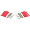 Mueller BU-P2240-2 Alligator Clip Set Red 54.61mm Crimp/Solder 10-Pack